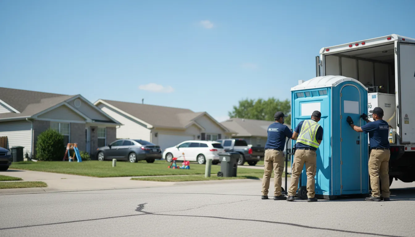 Standard Porta Potty Rentals in Frederick, OK near me